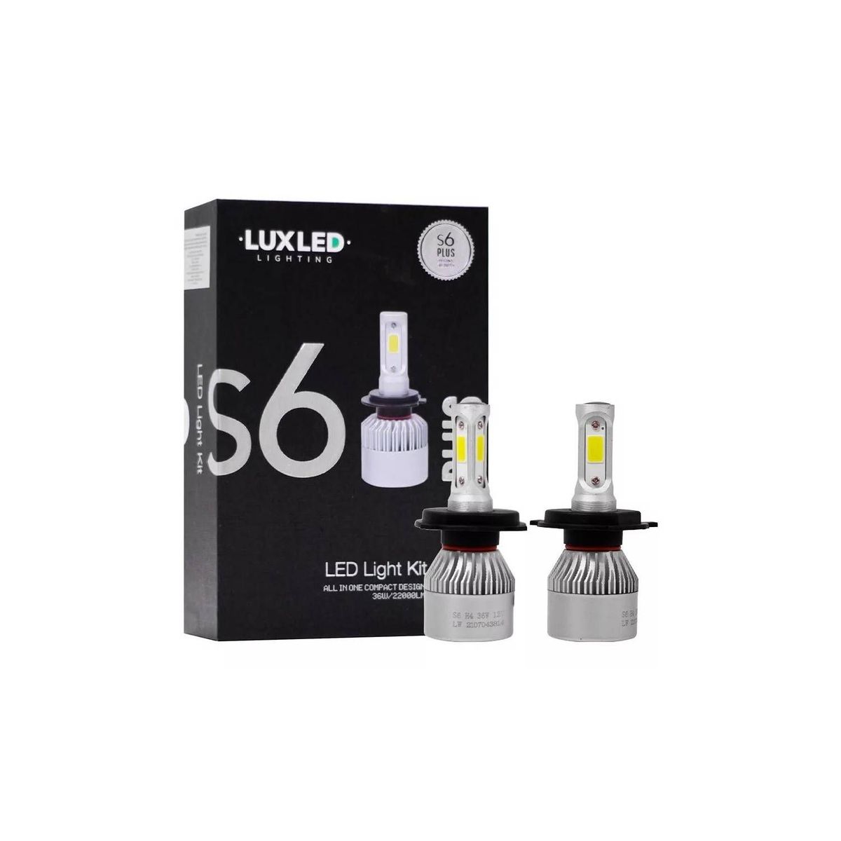 KOBO - Focos Led S6 Hd Auto Camioneta Tecnología Alemana Alta Baja