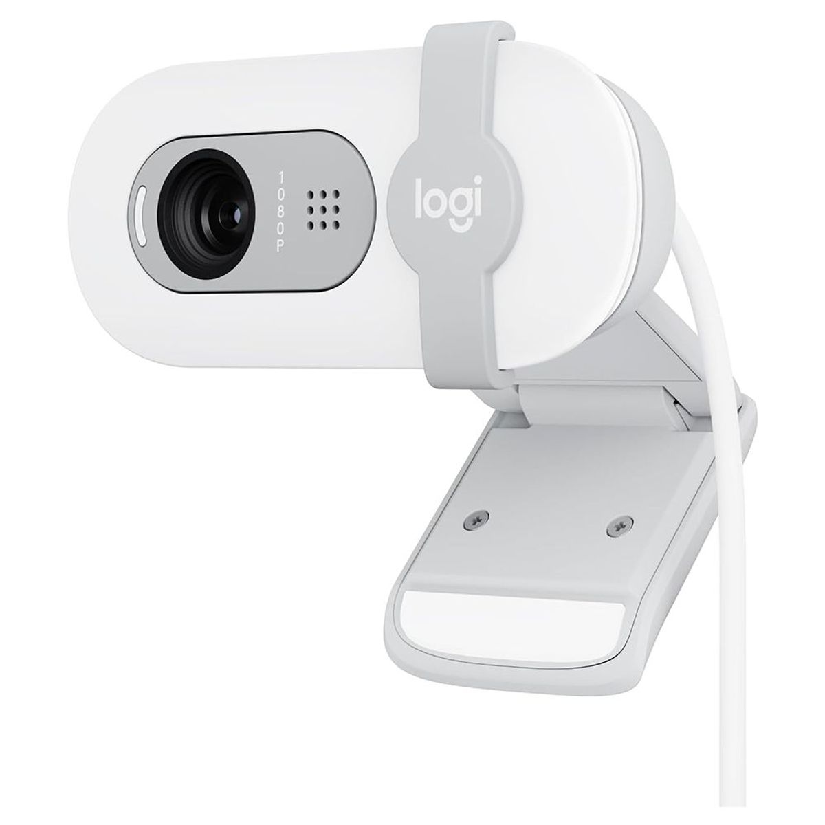 LOGITECH - Camara Logitech Brio 100 Fhd 1080p Con Modo Privacidad - White