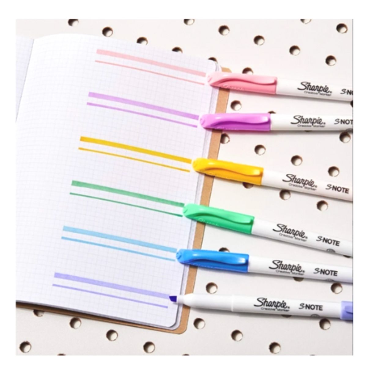 SHARPIE - Resaltador Sharpie Note Blister X12 Pastel