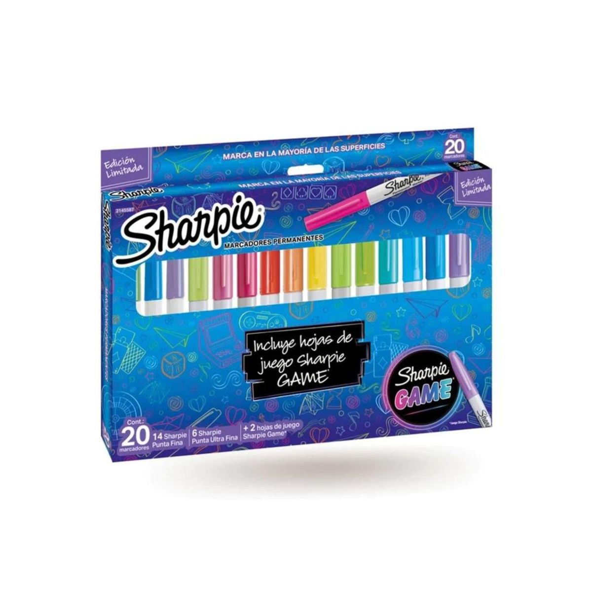 SHARPIE - Sharpie Game Pack X20
