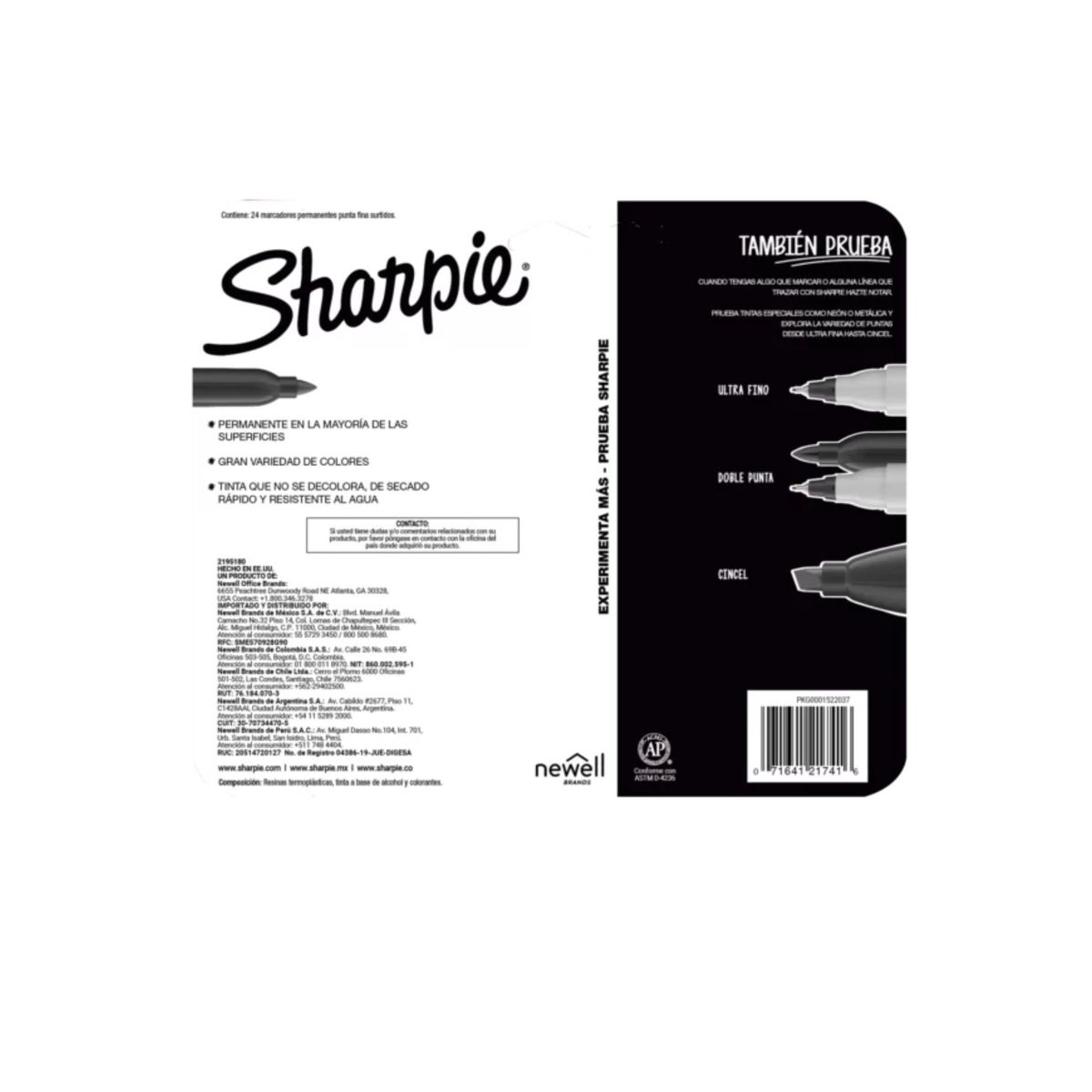 SHARPIE - Sharpie Punta Fina Portraits x24 Marcadores