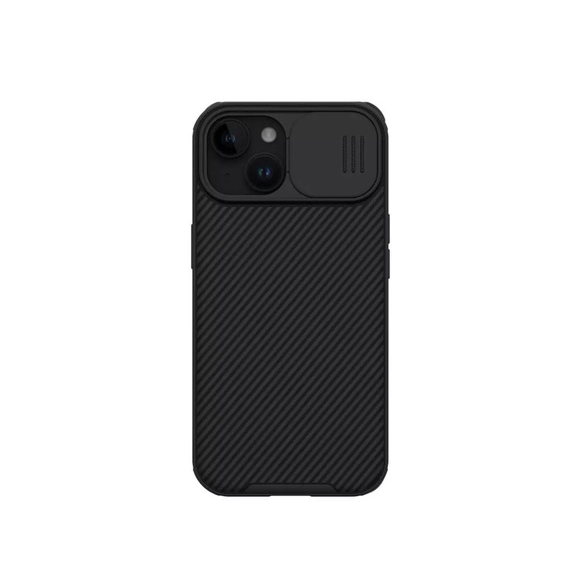 NILLKIN - Case Nillkin Iphone 15 Plus Camshield Funda Híbrida Negro