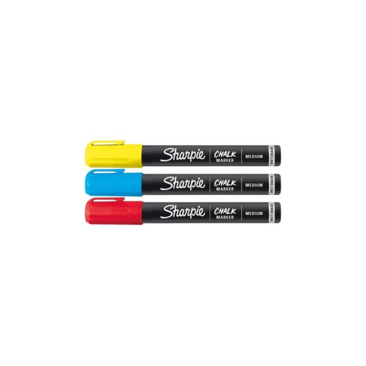 SHARPIE - Marcador Tiza Líquida Borrable Sharpie Chalk 3CT