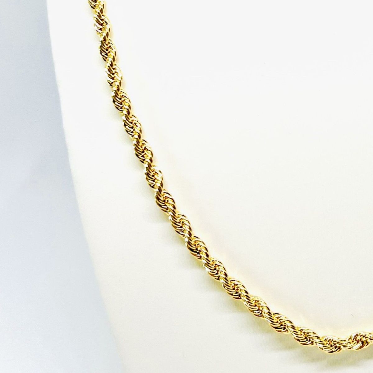 GENERICO - Collar de Acero Trenzado 45 cm