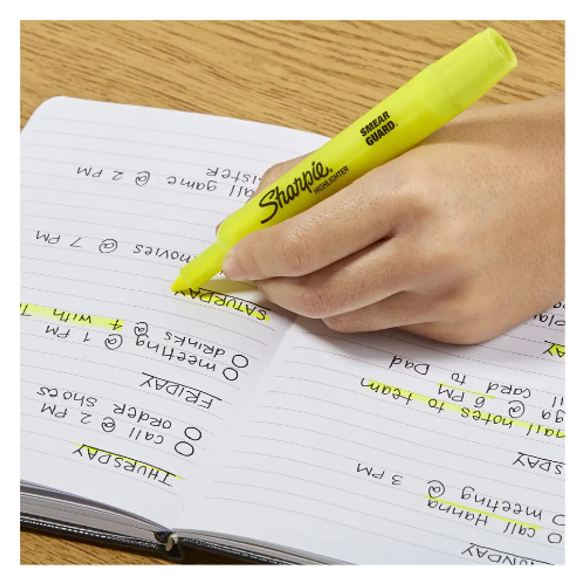 SHARPIE - Resaltador Sharpie Tank Colores Surtidos x4