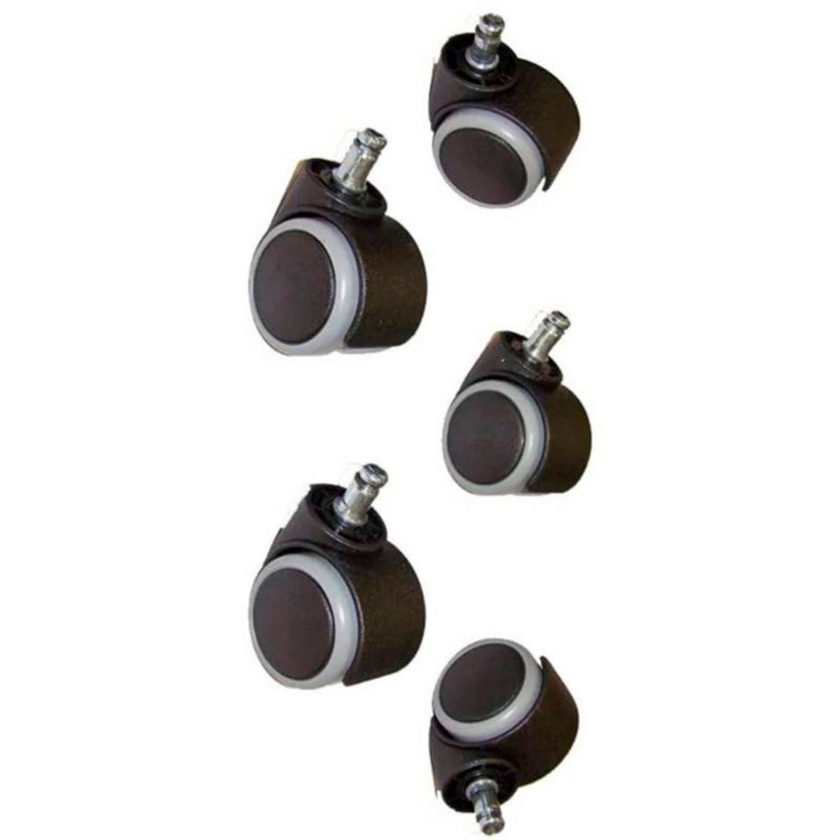 GENERICO - KIT DE 5 RUEDAS DE GOMA