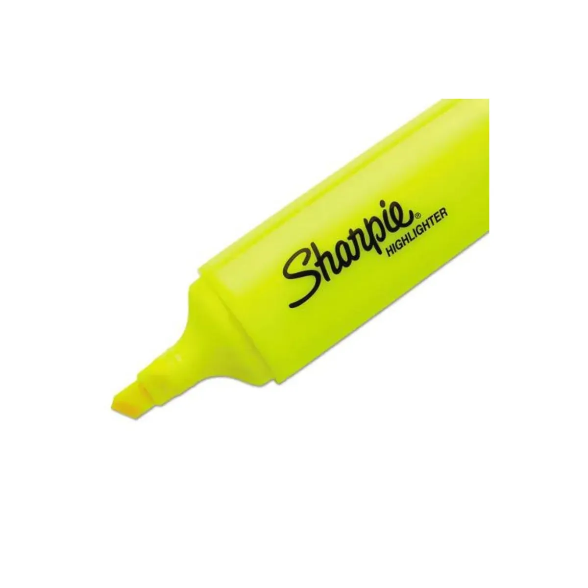 SHARPIE - Caja de 12 Resaltadores Sharpie Blade Amarillo