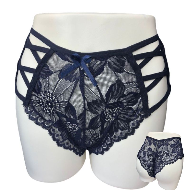 GENERICO - TRUZA DE ENCAJE CON 4 TIRAS talla M_.