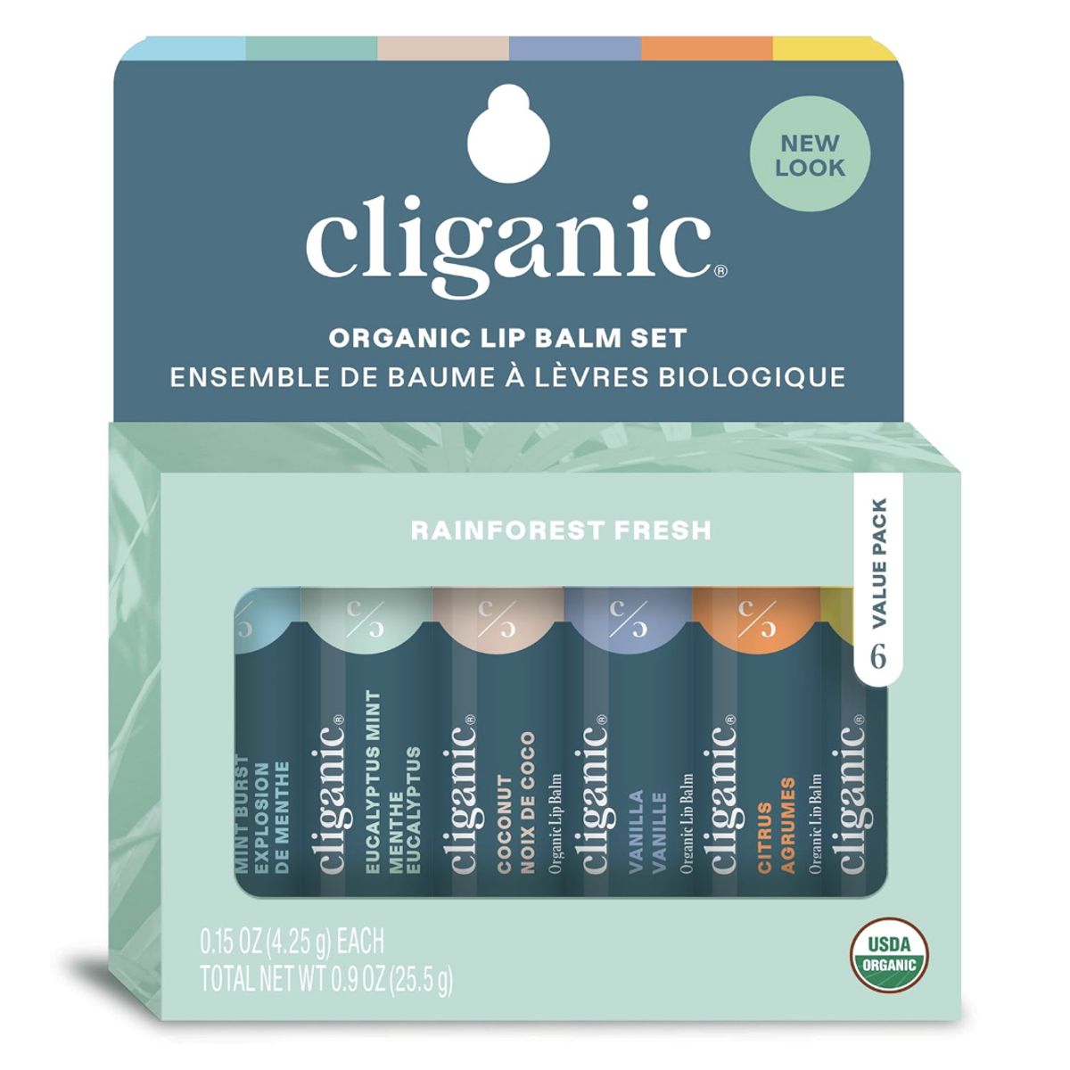 GENERICO - Bálsamo Labial Orgánico Cliganic x 6 unidades