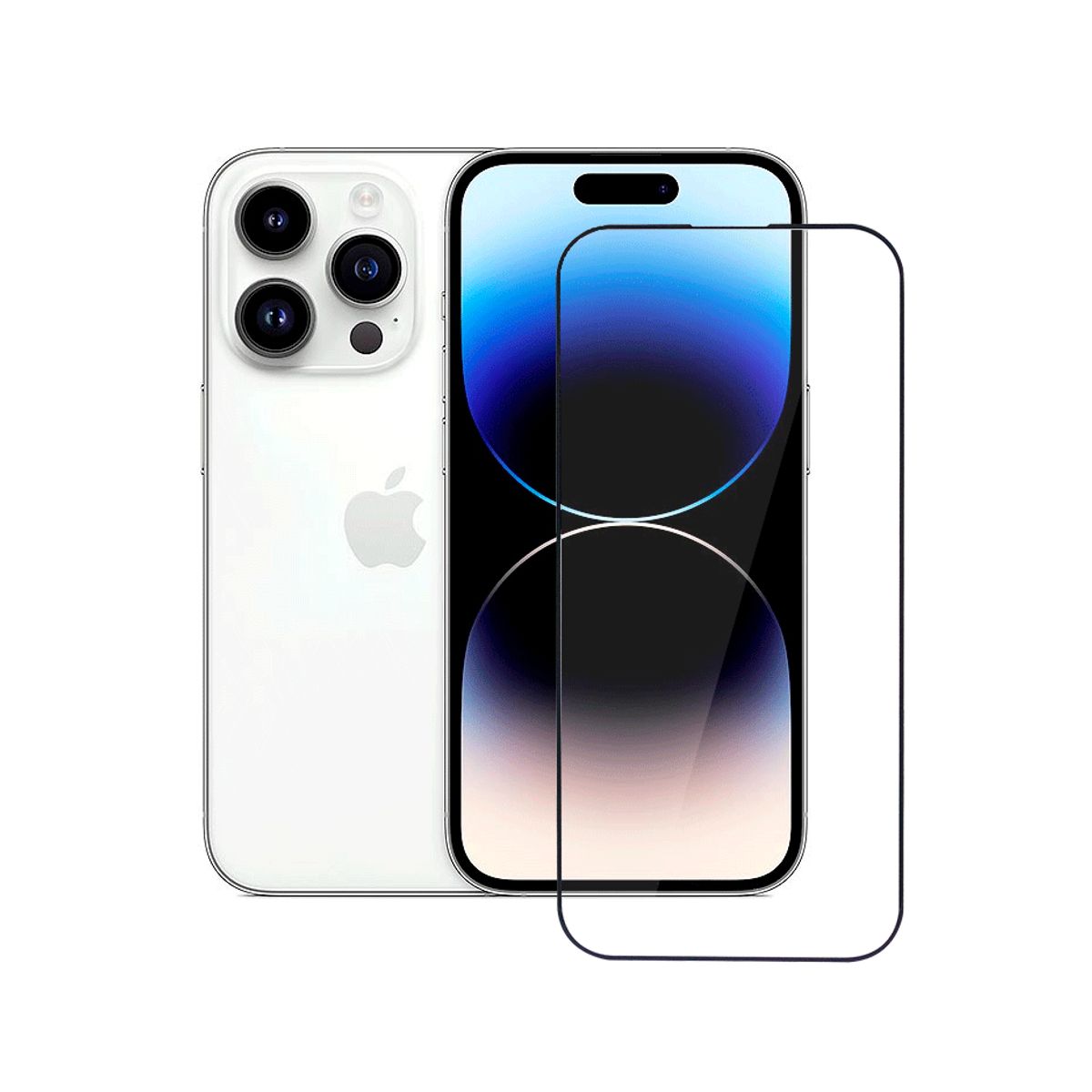 ERHAVE - mica de vidrio para iPhone 14 Pro