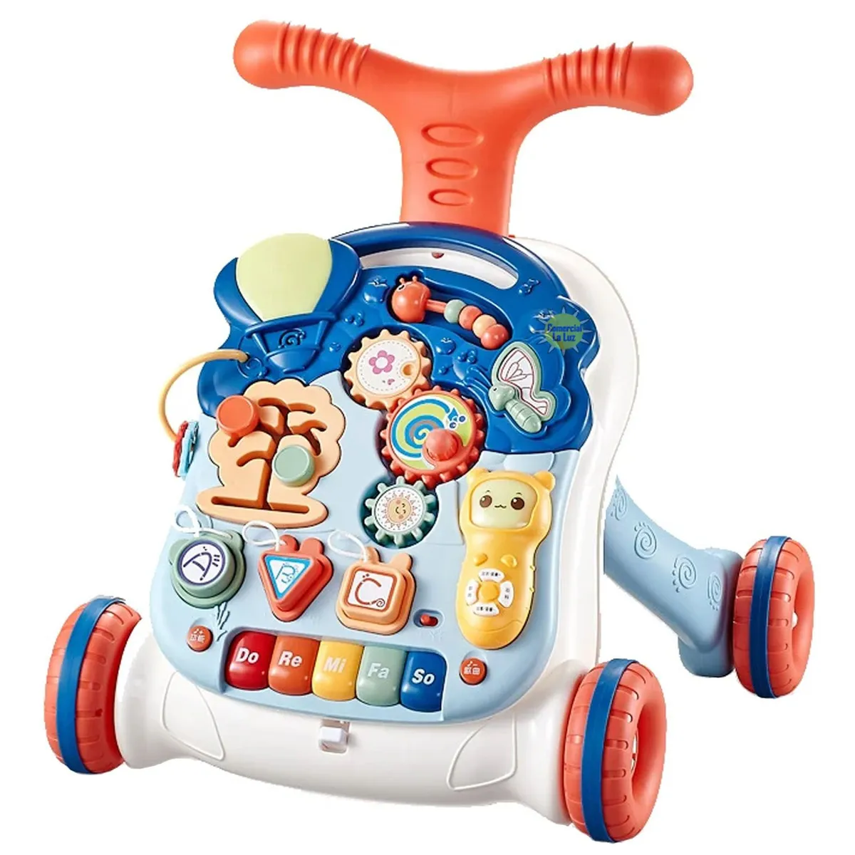 IDEAL - Andador Y Mesa Actividades Para Bebés 2 En 1 Musical Stoller