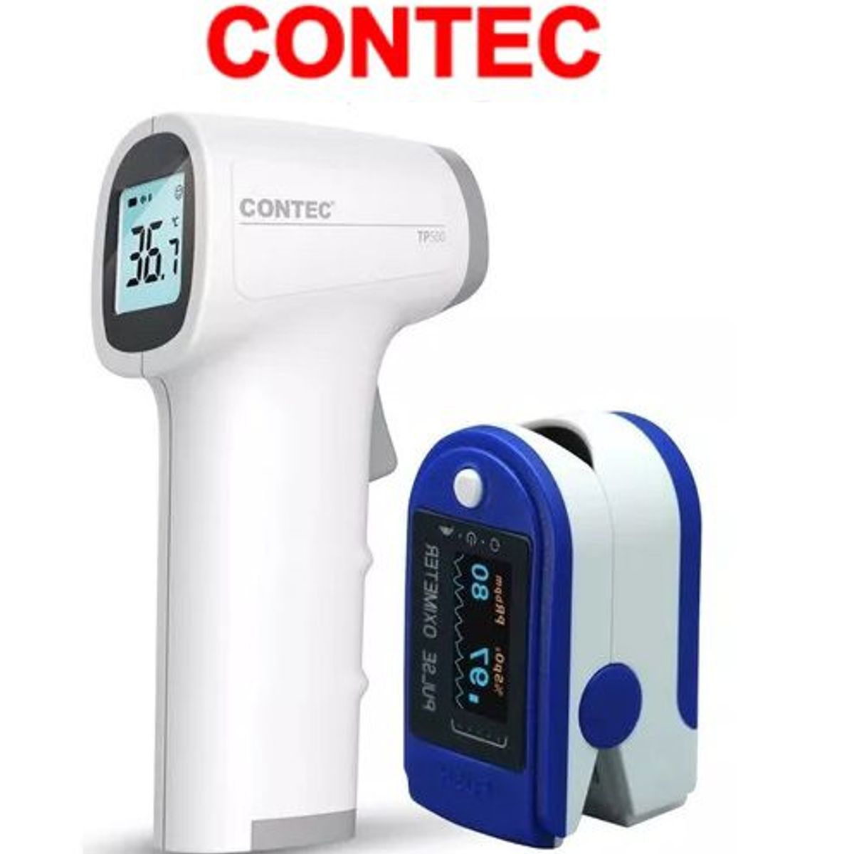 CONTEC - PACK CONTEC TERMOMETRO Y OXIMETRO