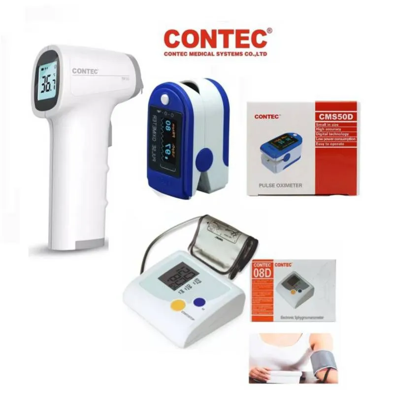 CONTEC - TRIPACK CONTEC OXIMETRO -TERMOMETRO -TENSIOMETRO