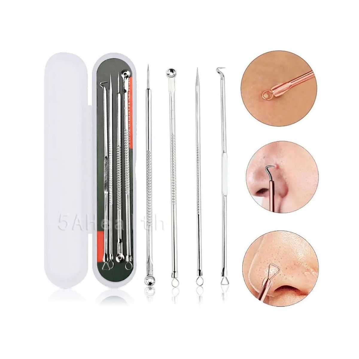 GENERICO - Removedor De Espinilla y Acné De Acero Inoxidable