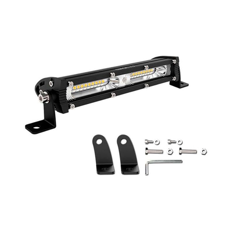 NAOEVO - Barra LED Slim 7” 6000LM Luz Blanca NAOEVO