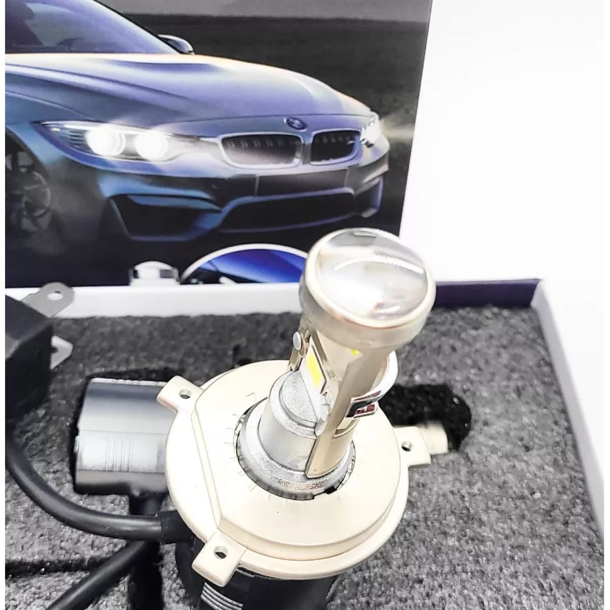 KOBO - Foco Led Cambus Csp Lupa H4 Proyector Premium Alta Baja