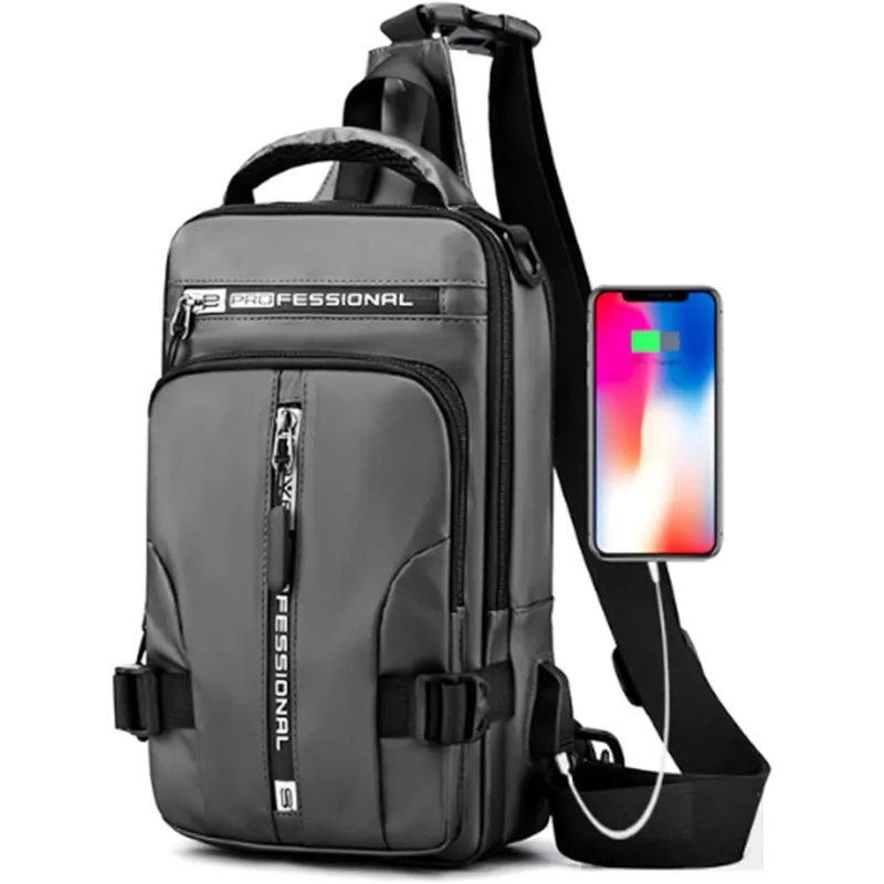 GENERICO - MORRAL IMPERMIABLE MULTIUSO 3 EN 1 PROFESSIONAL