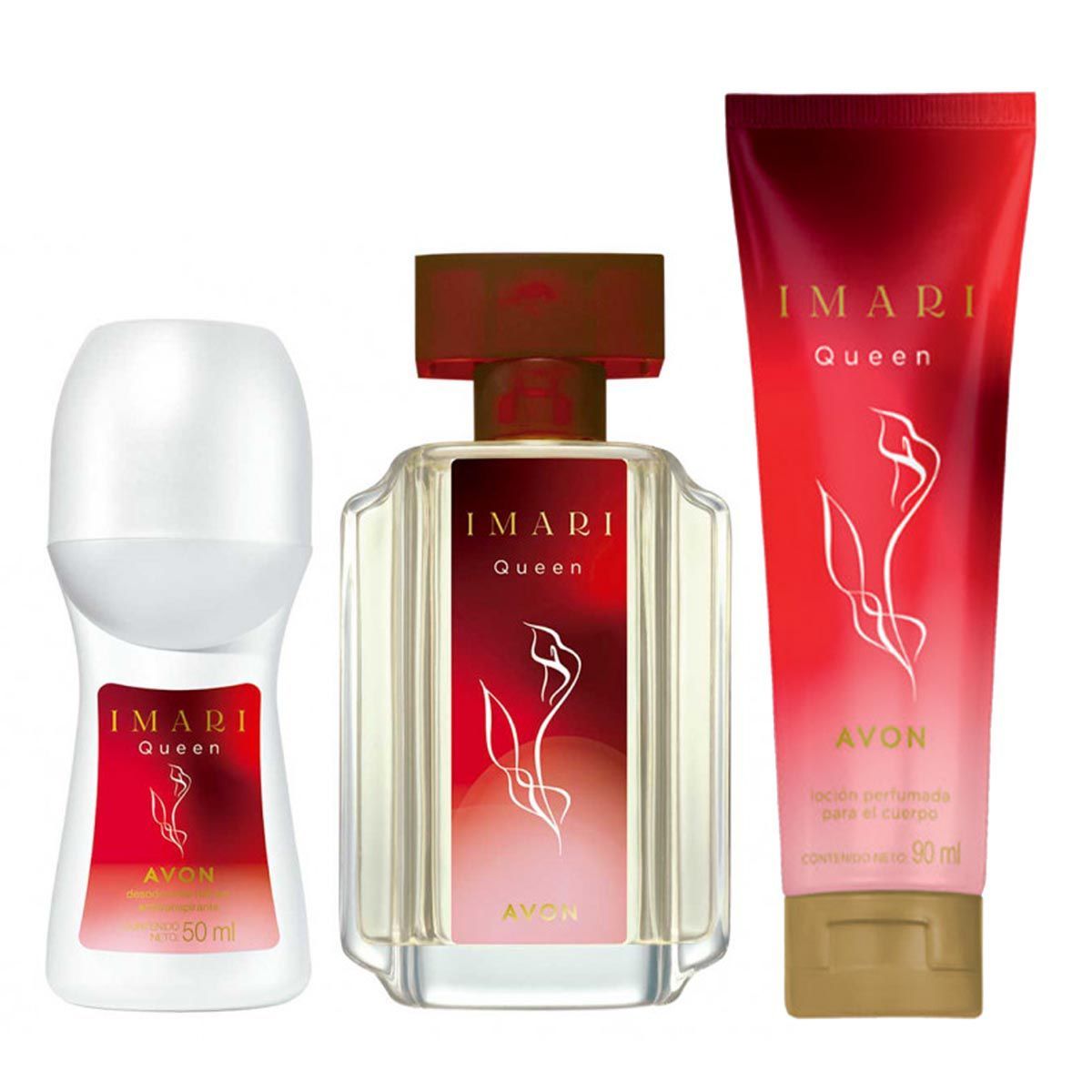 AVON - Imari Queen Perfume de Mujer con Deo Roll ON y cREMA