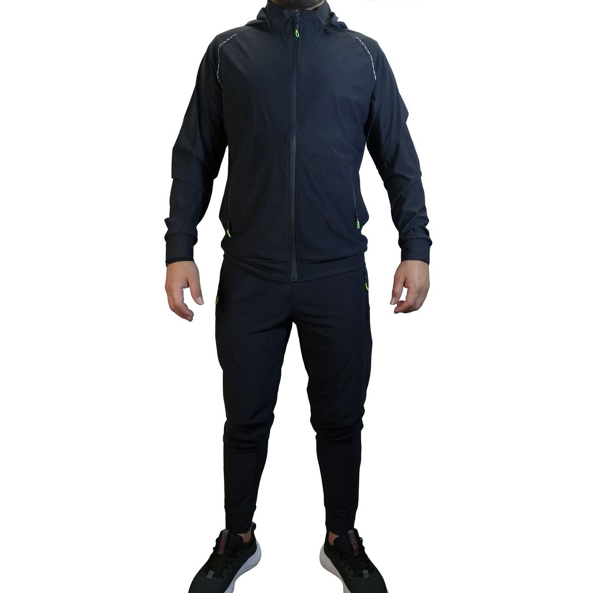 GENERICO - Conjunto De Buzo I-Run Para Hombre 1853 - Negro