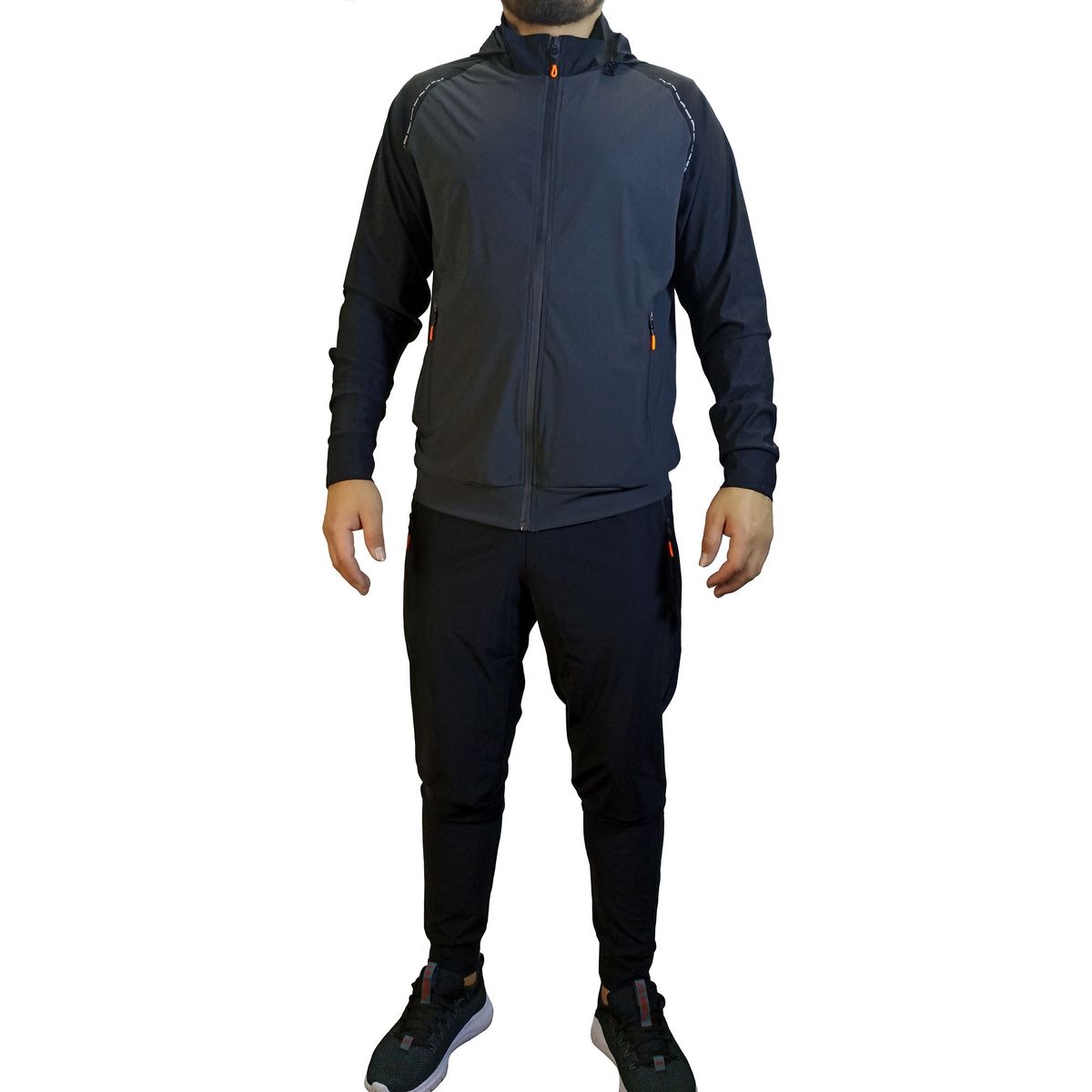 GENERICO - Conjunto De Buzo I-Run Para Hombre 1853 - Plomo