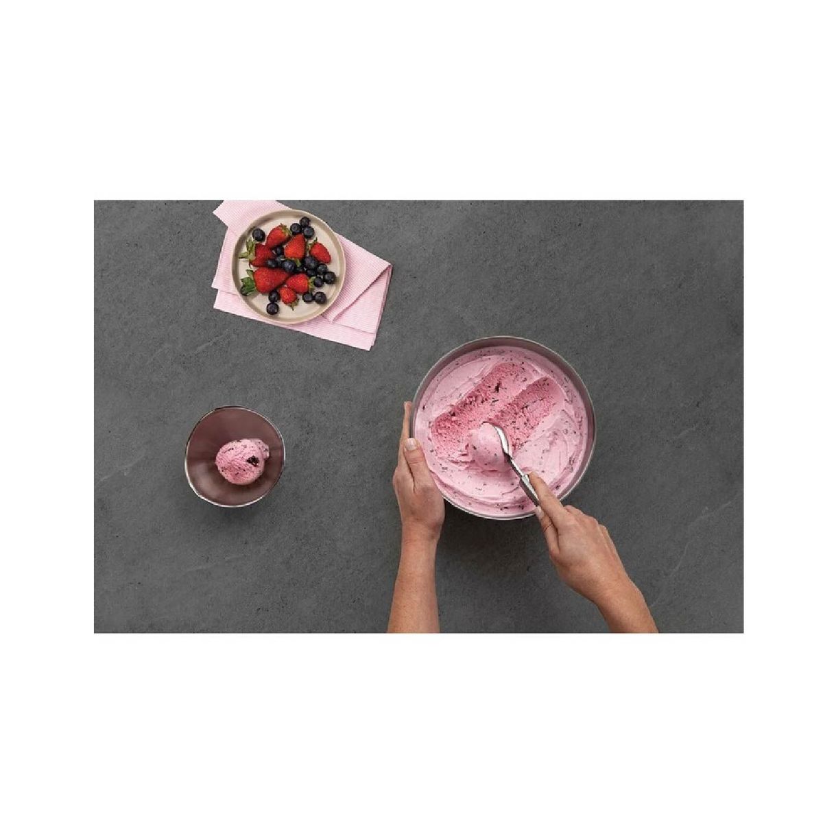 TRAMONTINA - CUCHARA   HELADO TRAMONTINA ACE. INOX