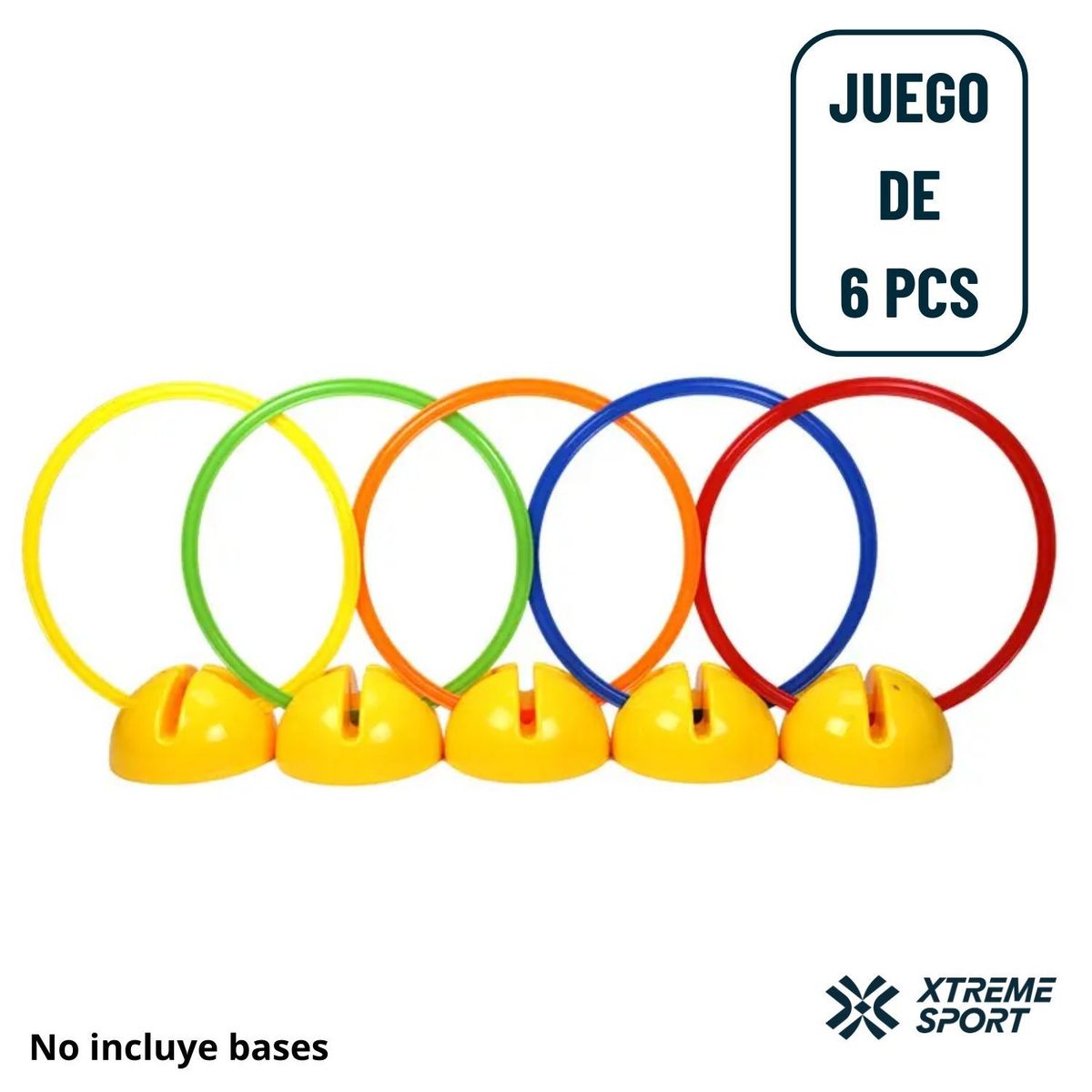 XTREME SPORT - Aros de Coordinacion de 50 cm para Futbol o Psicomotricidad