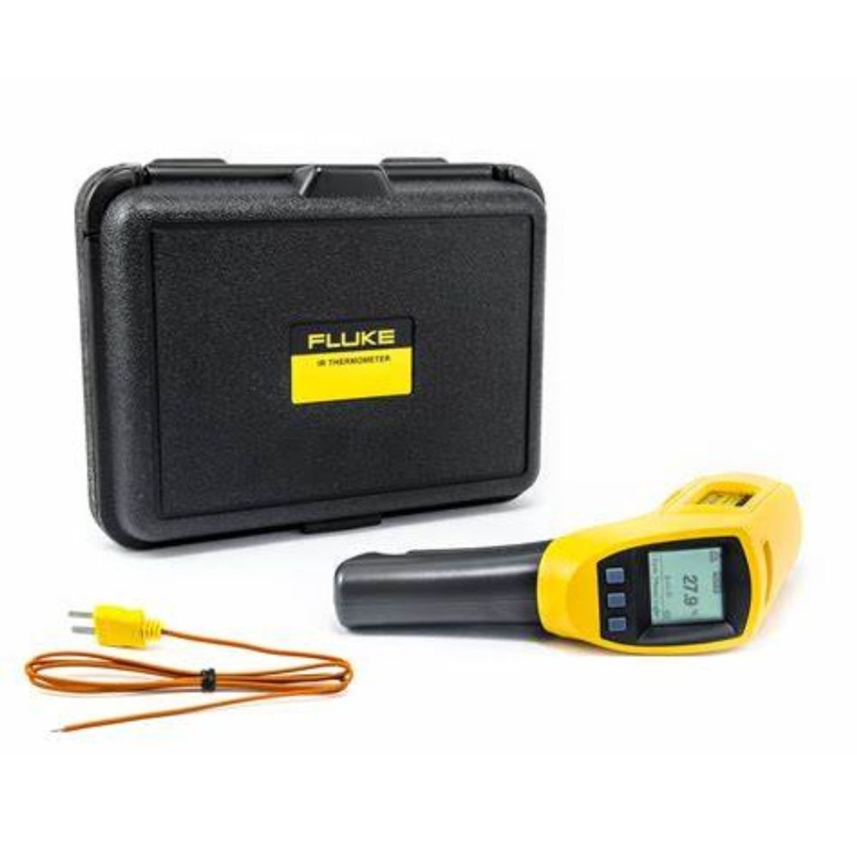 FLUKE - Pirómetro Termómetro Infrarrojo Fluke 566 infrarrojo y de contacto