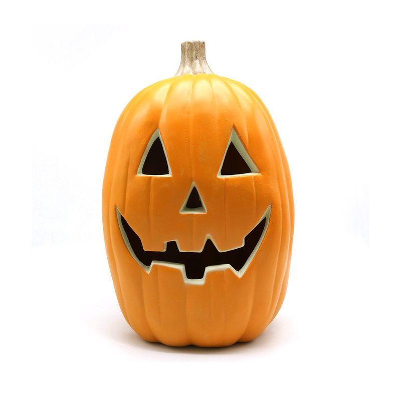 GENERICO - Calabaza Halloween 25 x 38.5 cm Led interior / Frank & Mortis