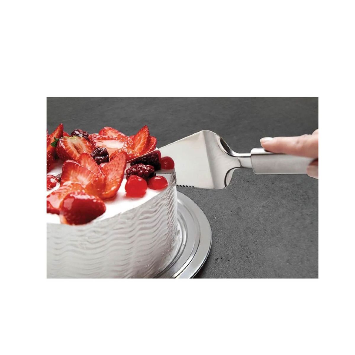 TRAMONTINA - Espátula  Tramontina para pastel  ace. Inox