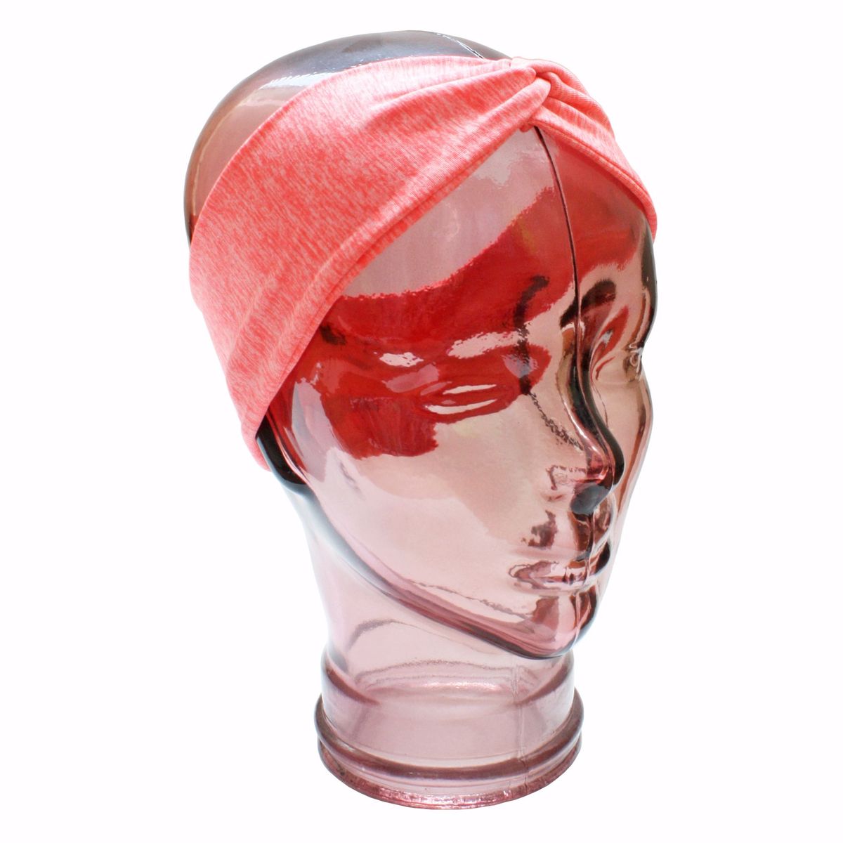 KINETIX - Vincha Nudo Kinetix Supplex Jaspeado Coral