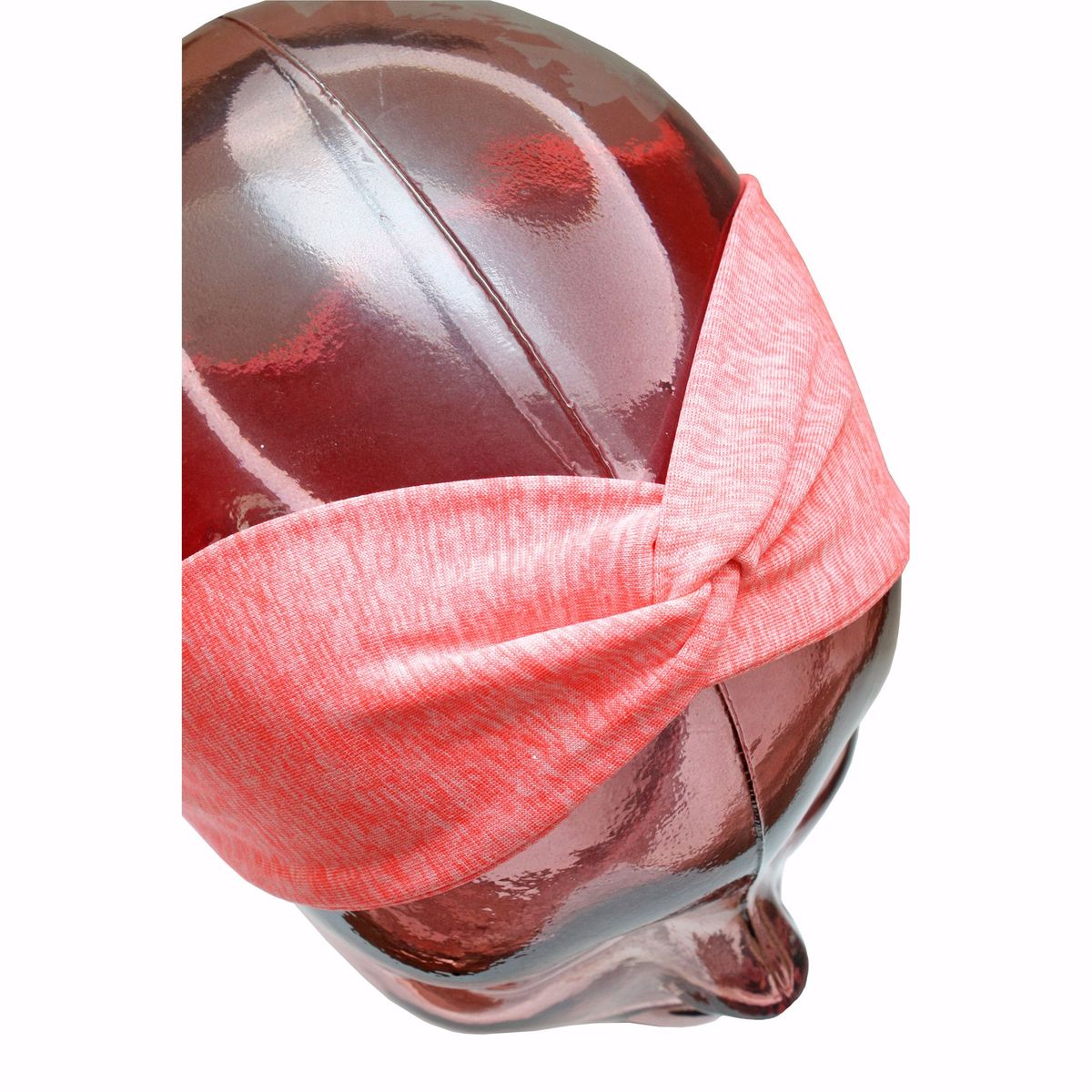 KINETIX - Vincha Nudo Kinetix Supplex Jaspeado Coral