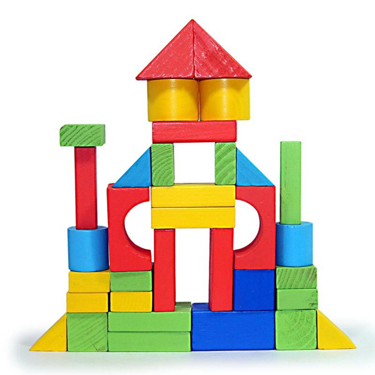 GENERICO - Juego Didáctico Para Niños Bloques De Madera Para Armar