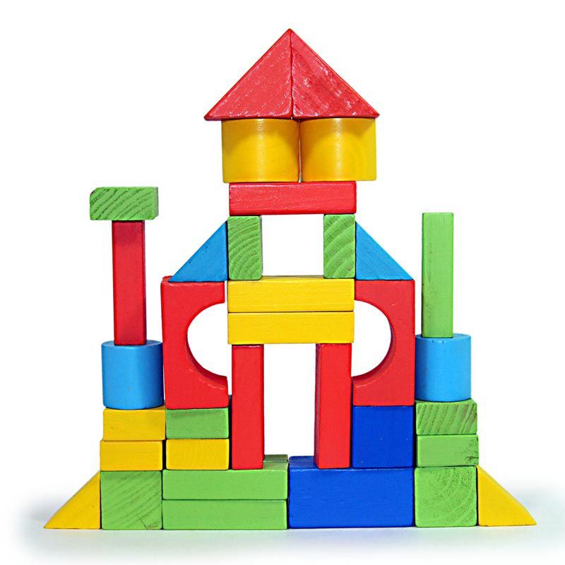 Bloques Madera Juguetes Cubos Para Armar Nuevos Juguetes De Cubo