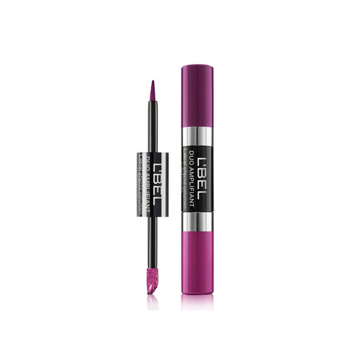 LBEL - Duo Amplifiant Labial Líquido Fucsia Violet Volumen y Defini