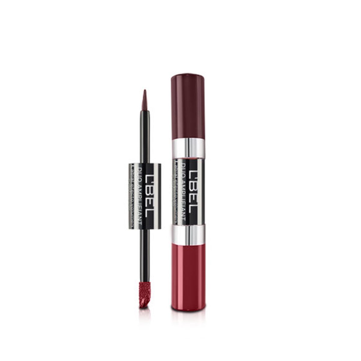 LBEL - Duo Amplifiant Labial Líquido Rouge Bourgogne Volumen y Defi