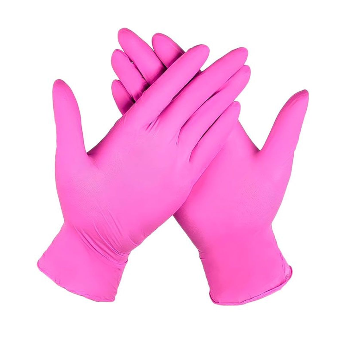 GENERICO - 100 UNID. GUANTES TALLA XS NITRILO ROSADO