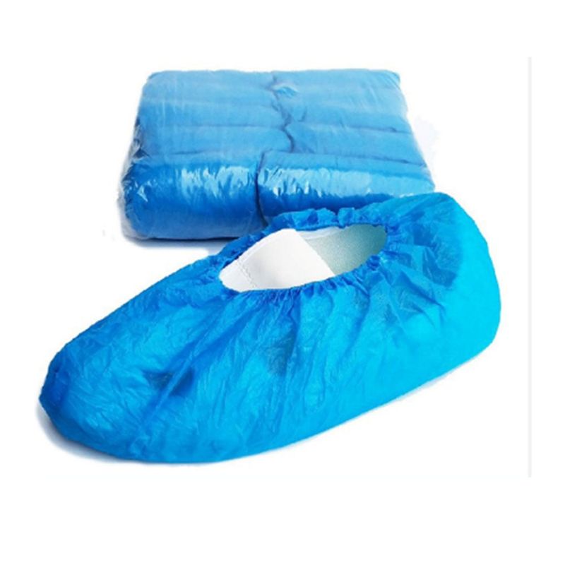 GENERICO - 50 PARES CUBRECALZADO COLOR AZUL