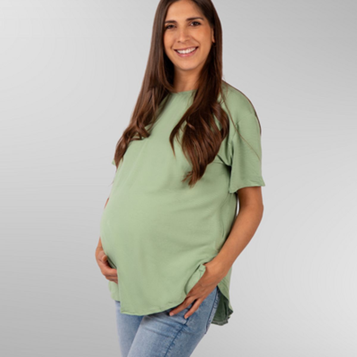 GENERICO - Polo Maternal Lactancia Cierres Laterales BCxy Lenceria Maternal