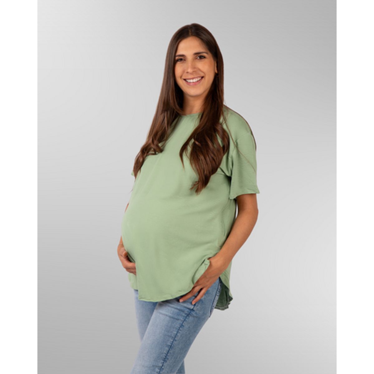 GENERICO - Polo Maternal Lactancia Cierres Laterales BCxy Lenceria Maternal