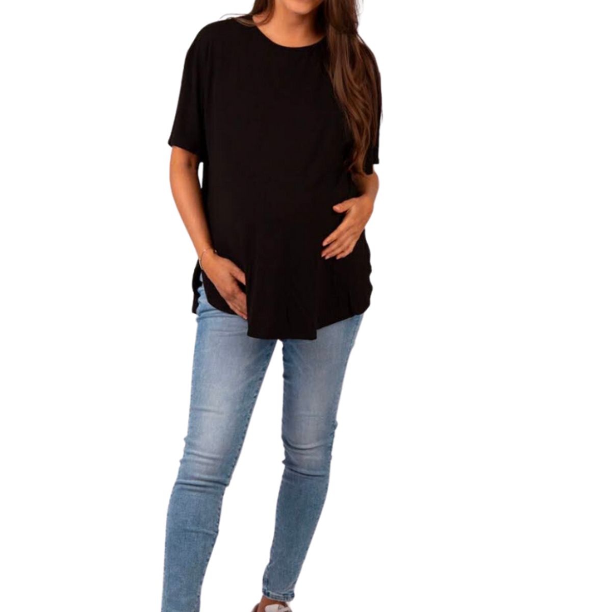 GENERICO - Polo Maternal Lactancia Cierres Laterales BCxy Lenceria Maternal