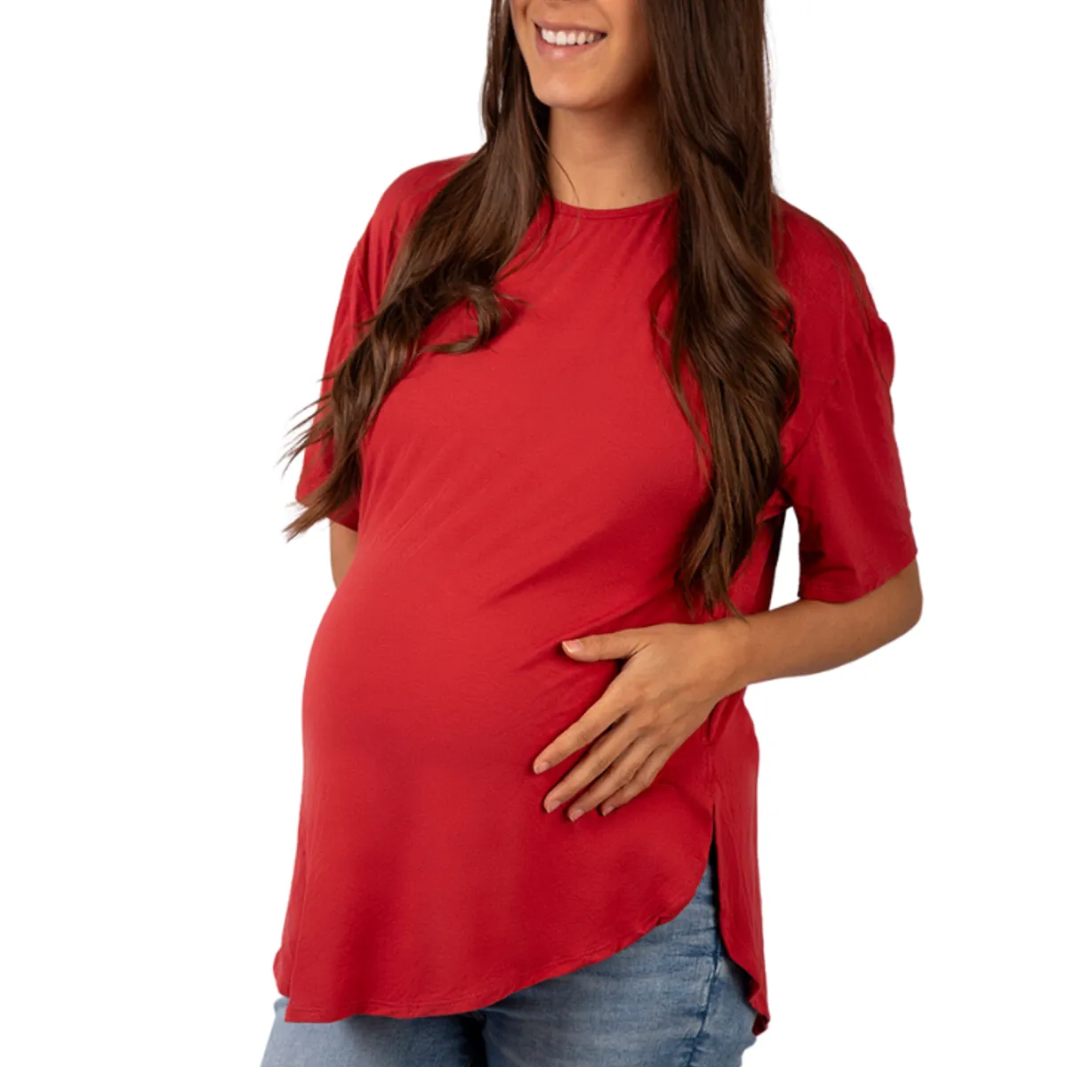 GENERICO - Polo Maternal Lactancia Cierres Laterales BCxy Lenceria Maternal