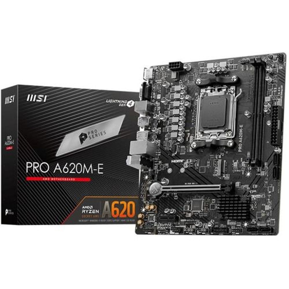 MSI - Motherboard MSI PRO A620M-E AM5 mATX