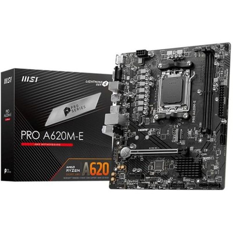 MSI - Motherboard MSI PRO A620M-E AM5 mATX
