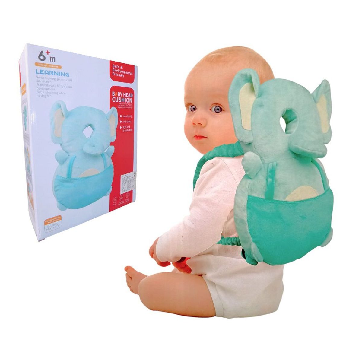 GENERICO - Mochila Almohadilla Anticaídas para bebes