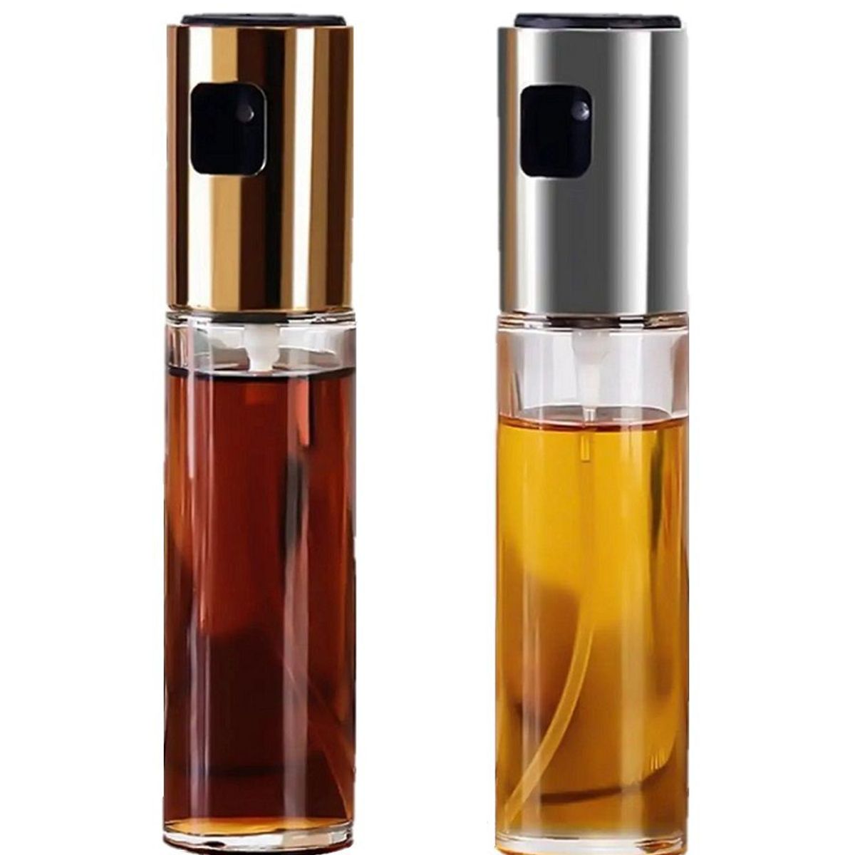 GENERICO - Set de 2 Dispensadores de aceite en spray Pulverizador Botella