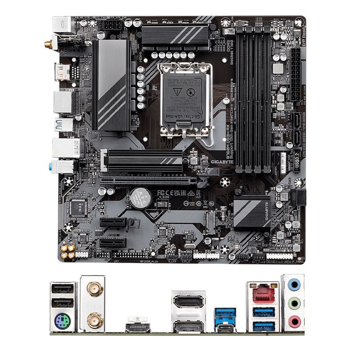 GIGABYTE - Motherboard Gigabyte B760M DS3H AX (rev. 1.x) LGA 1700