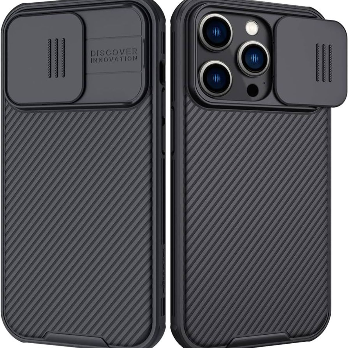 NILLKIN - Funda  Nillkin CamShield Pro para iPhone 15 Pro - Negro
