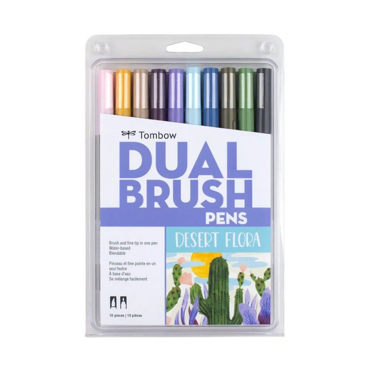 TOMBOW - ABT Dual Brush Pen set 10und Flora del Desierto