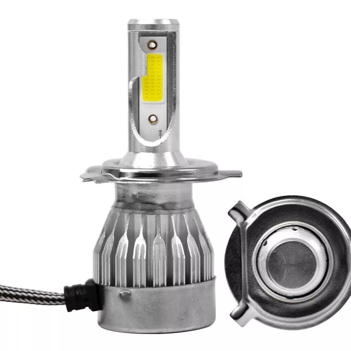 KOBO - KIT DE FOCOS LED DE FARO C6 MINI H4 20000LM AUTO-CAMIONETA