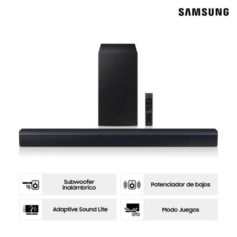 SAMSUNG - Soundbar Samsung Bluetooth 2.1 HW-B450